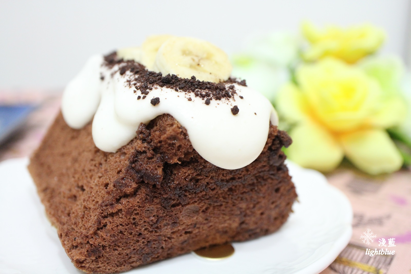 [ 民生社區美食 ] 淺藍 × BOKA～二訪草莓季，來吃美美的花圈與草莓戚風