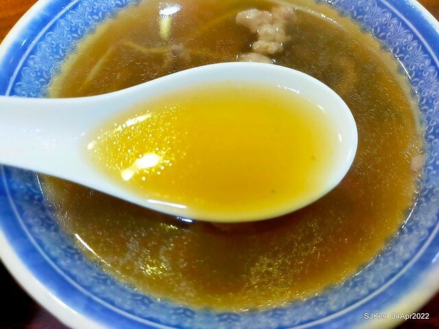 「金春發牛肉肉店昆陽店」(Beef soup store), Taipei, Taiwan, SJKen, Apr 4, 2022.