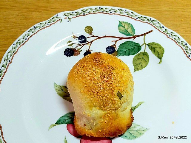 (華陰街美食)「福元胡椒餅」(Pepper fried cake booth), Taipei, Taiwan, SJKen, Feb 27, 2022.