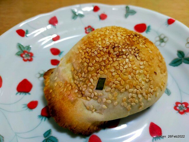 (華陰街美食)「福元胡椒餅」(Pepper fried cake booth), Taipei, Taiwan, SJKen, Feb 27, 2022.