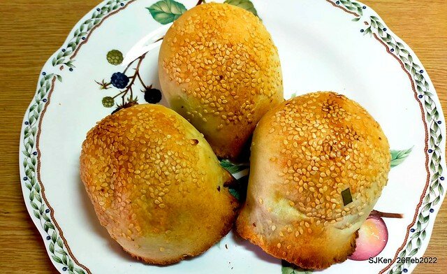 (華陰街美食)「福元胡椒餅」(Pepper fried cake booth), Taipei, Taiwan, SJKen, Feb 27, 2022.