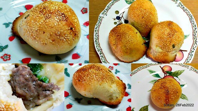 (華陰街美食)「福元胡椒餅」(Pepper fried cake booth), Taipei, Taiwan, SJKen, Feb 27, 2022.