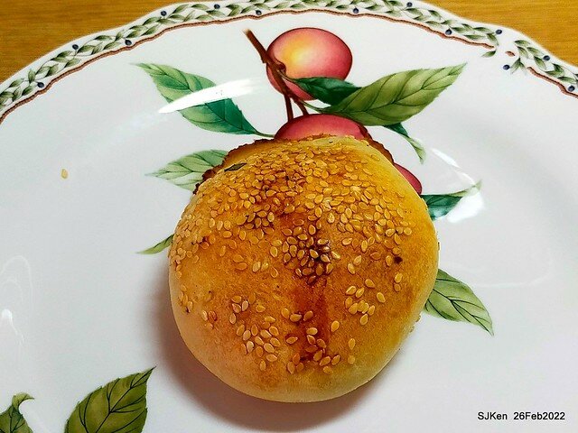 (華陰街美食)「福元胡椒餅」(Pepper fried cake booth), Taipei, Taiwan, SJKen, Feb 27, 2022.