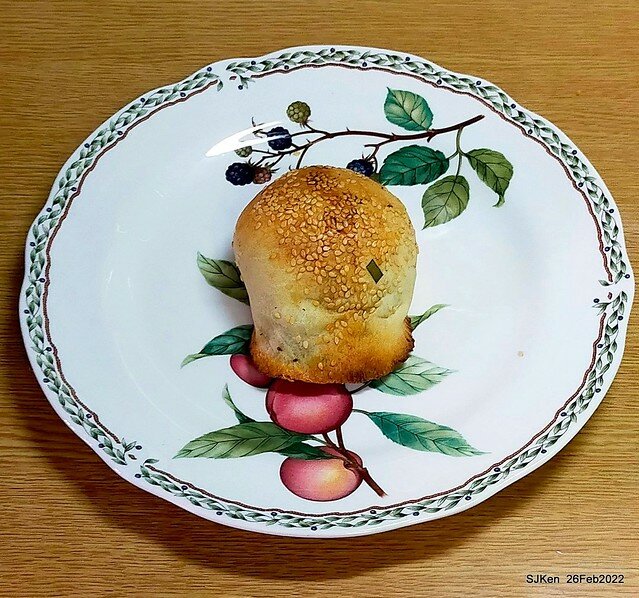 (華陰街美食)「福元胡椒餅」(Pepper fried cake booth), Taipei, Taiwan, SJKen, Feb 27, 2022.