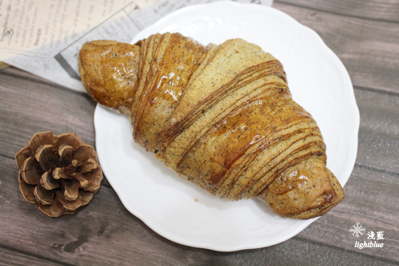 [ 國父紀念館 ] 淺藍 × Gontran Cherrier Bakery～二訪再試原味、台灣茶、抹茶紅豆三種可頌