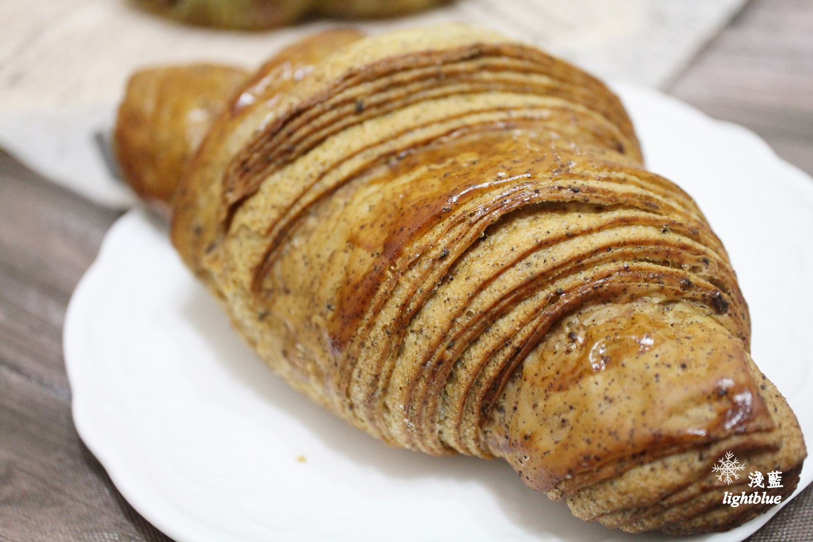 [ 國父紀念館 ] 淺藍 × Gontran Cherrier Bakery～二訪再試原味、台灣茶、抹茶紅豆三種可頌