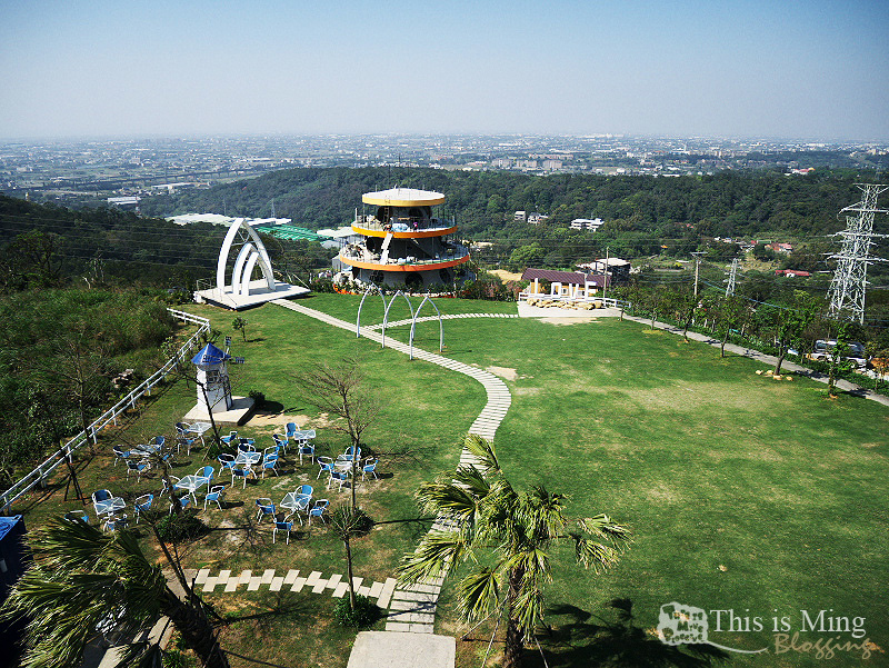 【新竹湖口│食記】山丘上景觀咖啡館~在地中海白牆裡來份下午茶吧!