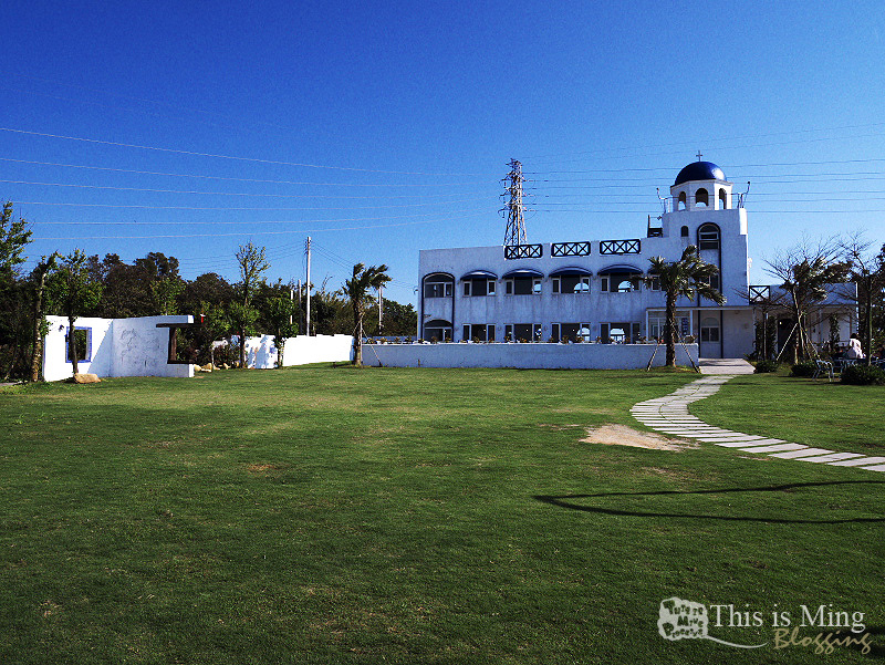 【新竹湖口│食記】山丘上景觀咖啡館~在地中海白牆裡來份下午茶吧!
