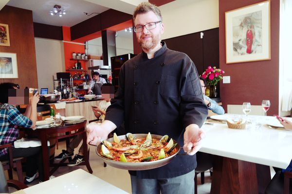 【台南安南│西班牙料理】橄饗家西班牙私廚料理 Como en casa│超厲害海鮮燉飯、前菜到甜點都為主廚精心調製│適合情侶約會、家庭聚餐(2016.05更新店址)