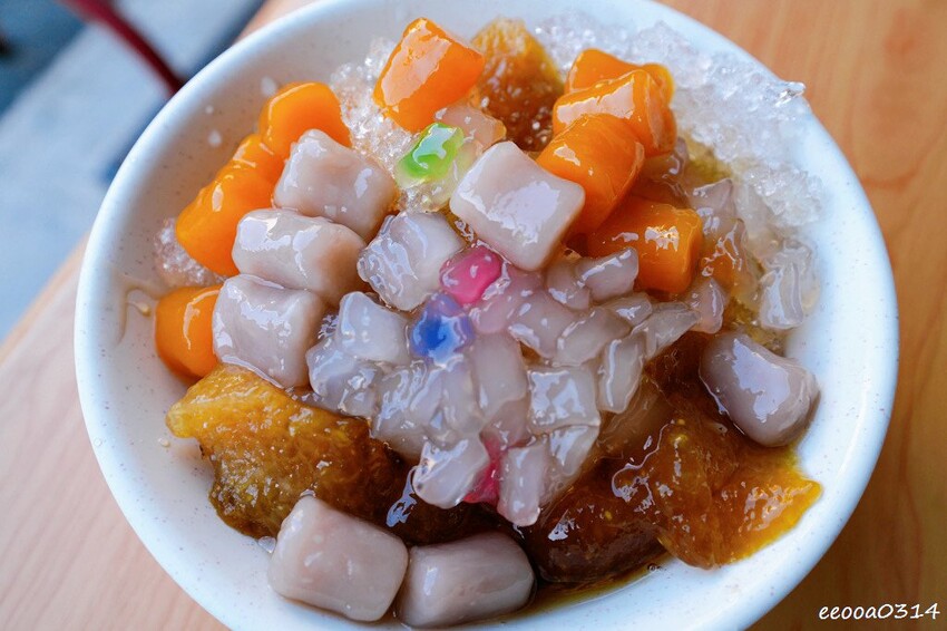 雲林北港老攤美食「粳粽林」,北港超人氣粳粽冰,古早味梗粽加入