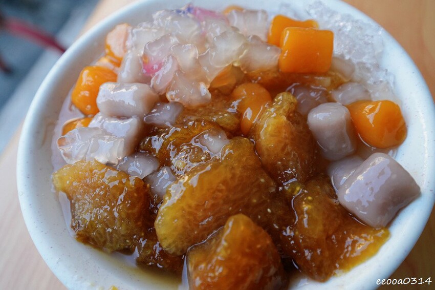 雲林北港老攤美食「粳粽林」,北港超人氣粳粽冰,古早味梗粽加入