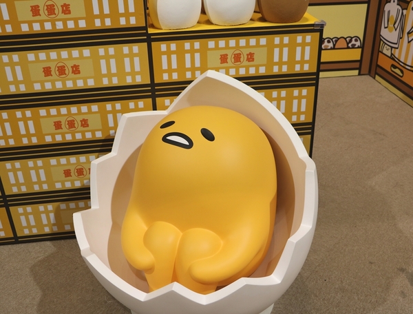 展覽。蛋黃哥懶得展-高雄站,懶懶滴...懶得展