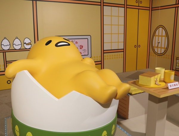 展覽。蛋黃哥懶得展-高雄站,懶懶滴...懶得展