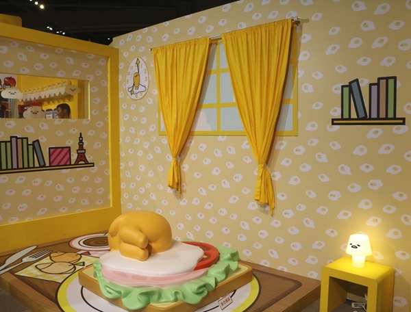 展覽。蛋黃哥懶得展-高雄站,懶懶滴...懶得展