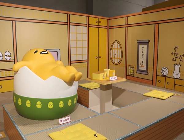 展覽。蛋黃哥懶得展-高雄站,懶懶滴...懶得展