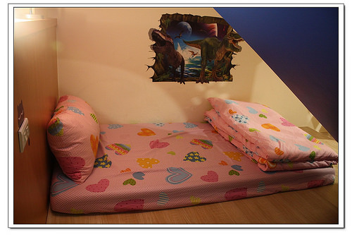 《幸福行》宜蘭冬山‧夜泊.梅花鹿渡假民宿 親子房溜滑梯上下舖