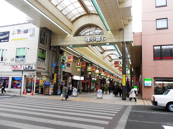 北國の旅 10.      當小祿來到狸小路..     狸小路＆本陣貍大明神社