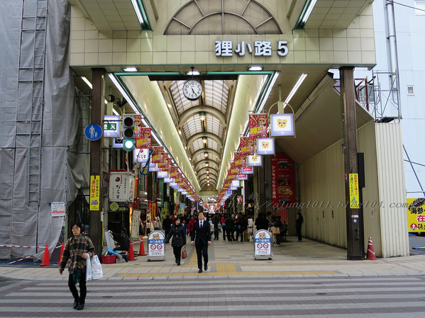 北國の旅 10.      當小祿來到狸小路..     狸小路＆本陣貍大明神社