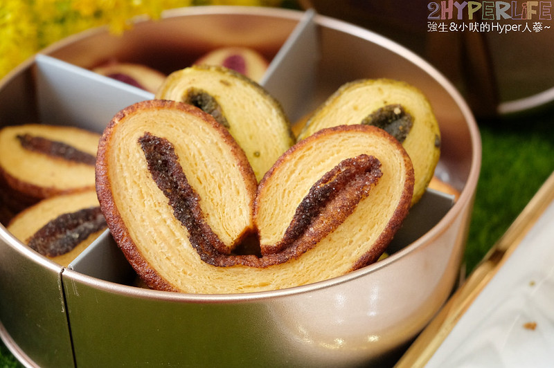 台中伴手禮,台中廣三sogo甜點,台中廣三sogo美食,台中甜點,台中美食,台中西區美食,甜忌廉甜點店,甜忌廉蝴蝶酥,甜忌廉蝴蝶餅,蝴蝶餅,點心禮盒 @強生與小吠的Hyper人蔘~