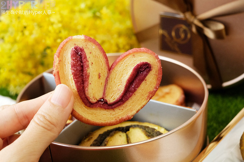 台中伴手禮,台中廣三sogo甜點,台中廣三sogo美食,台中甜點,台中美食,台中西區美食,甜忌廉甜點店,甜忌廉蝴蝶酥,甜忌廉蝴蝶餅,蝴蝶餅,點心禮盒 @強生與小吠的Hyper人蔘~