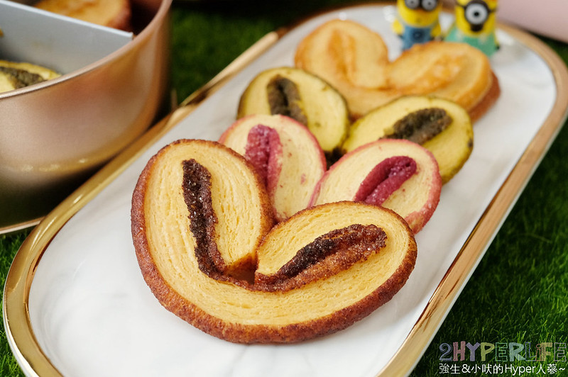 台中伴手禮,台中廣三sogo甜點,台中廣三sogo美食,台中甜點,台中美食,台中西區美食,甜忌廉甜點店,甜忌廉蝴蝶酥,甜忌廉蝴蝶餅,蝴蝶餅,點心禮盒 @強生與小吠的Hyper人蔘~