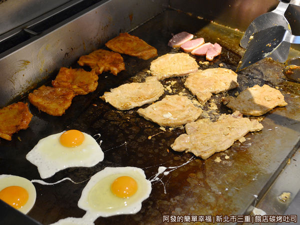 餓店碳烤吐司08-煎檯