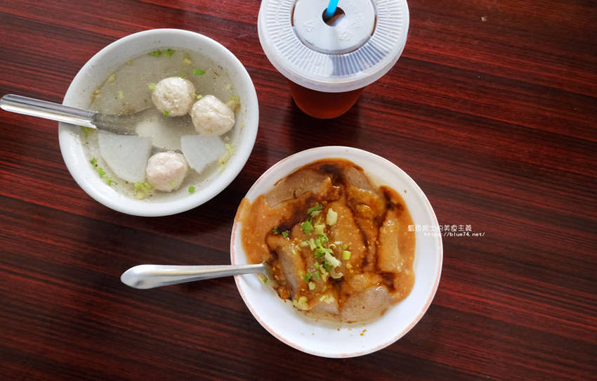 台中后里│后里國中肉圓-六十年老店.紅糟肉的肉圓和麵線喔~ - 藍色起士的美食主義