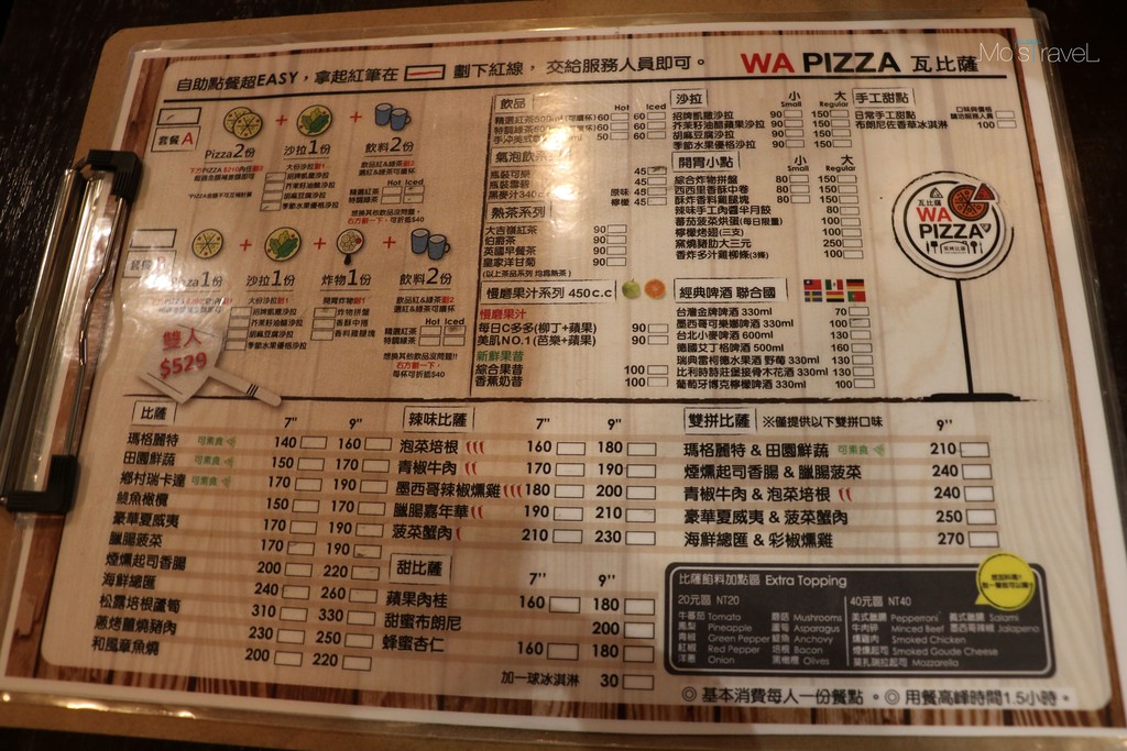 【捷運美食x忠孝復興】Wapizza 瓦比薩-第一次吃到甜比薩就瘋狂愛上!