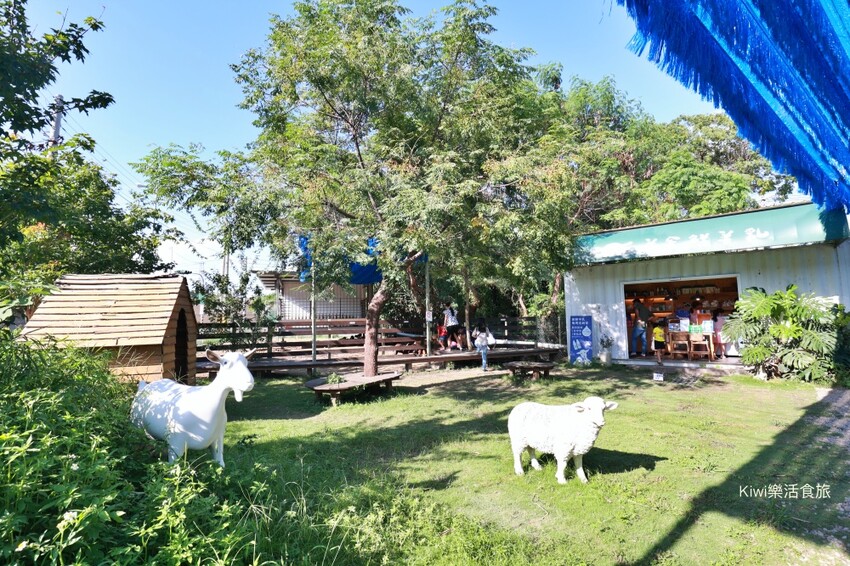 羊舍鮮羊乳彰化市景點｜彰化牧場門市推薦鮮羊乳好好喝，免門票可餵小羊兒