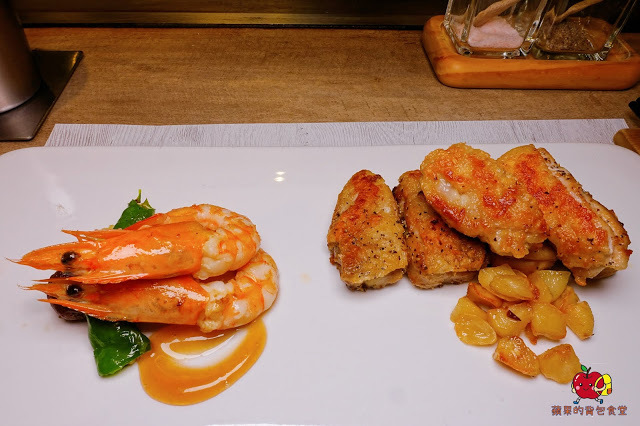 [食記] 新竹竹北 - 淡泊好食 多汁櫻桃鴨胸佐紅酒沙司 超厲害起司蛋捲又香又Q軟 鮮嫩美味沙朗牛排 鐵板燒套餐