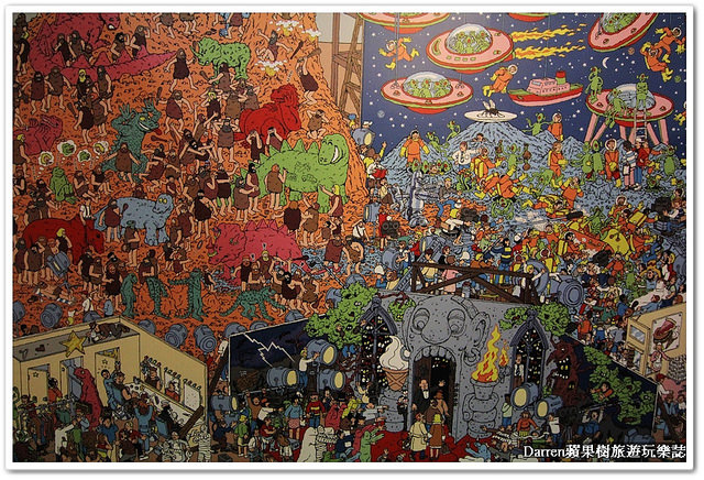 『台北華山1914創意文化園區尋找威利展』2016威利在哪裡特展-尋找快樂●繪本場景變成威利巨型驚奇魔法書登場 一起來找威利!?