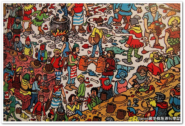 『台北華山1914創意文化園區尋找威利展』2016威利在哪裡特展-尋找快樂●繪本場景變成威利巨型驚奇魔法書登場 一起來找威利!?