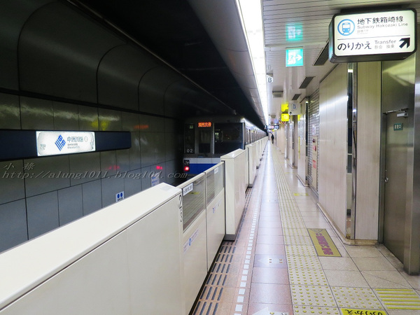 來去坐地鐵~ 福岡空港橘線夜間疾行記