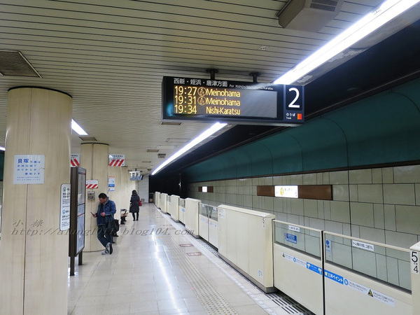 來去坐地鐵~ 福岡空港橘線夜間疾行記