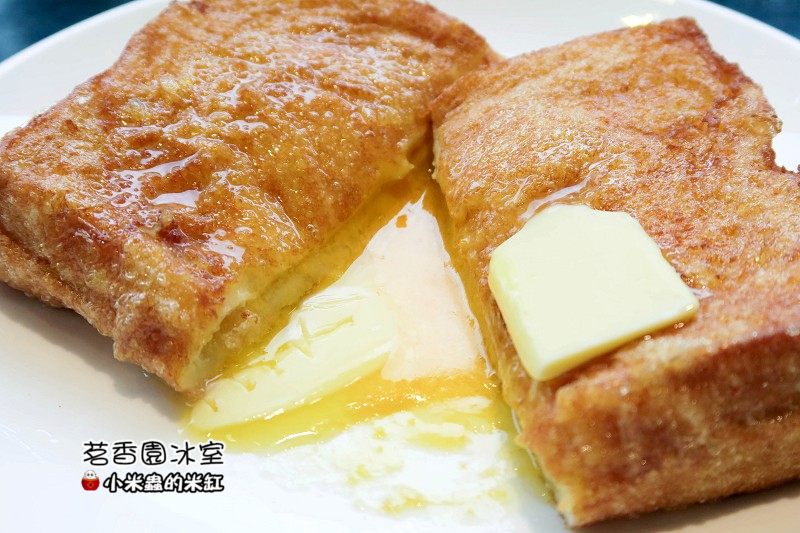 【捷運中山站】茗香園冰室~會爆漿的「流沙奶皇西多士」,好威阿!!-港式點心/粥品/茶餐廳