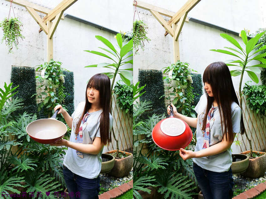 家居鍋具【韓國Kitchen Art】絕美超喜氣搬家送禮首選!紅鈦晶原石IH不沾鍋具組-二代升級款│炒鍋+湯鍋+平煎鍋+鍋蓋│疊起收納超方便 - Fresa芙芮莎♥莎旅憶食