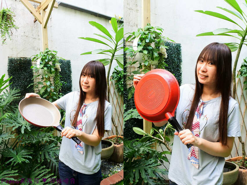 家居鍋具【韓國Kitchen Art】絕美超喜氣搬家送禮首選!紅鈦晶原石IH不沾鍋具組-二代升級款│炒鍋+湯鍋+平煎鍋+鍋蓋│疊起收納超方便 - Fresa芙芮莎♥莎旅憶食