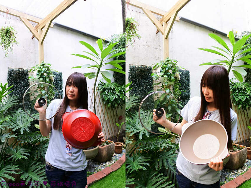 家居鍋具【韓國Kitchen Art】絕美超喜氣搬家送禮首選!紅鈦晶原石IH不沾鍋具組-二代升級款│炒鍋+湯鍋+平煎鍋+鍋蓋│疊起收納超方便 - Fresa芙芮莎♥莎旅憶食