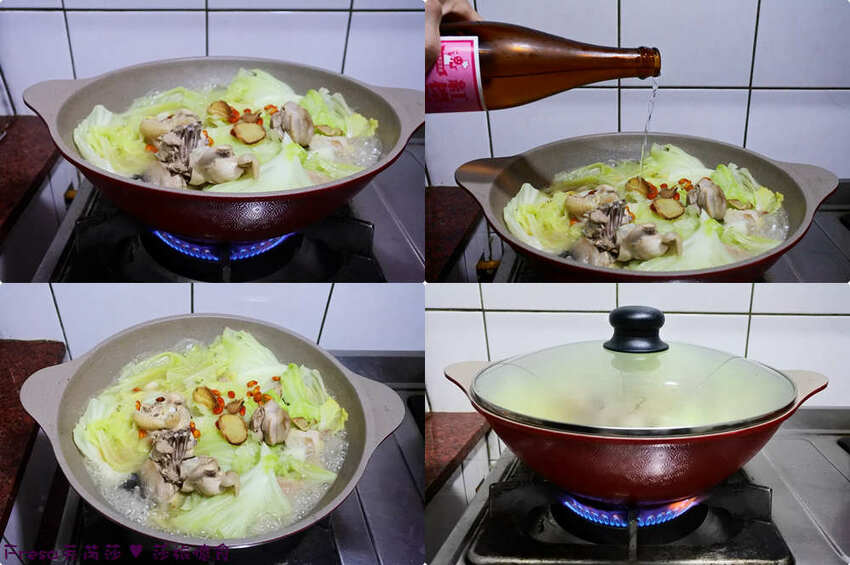 家居鍋具【韓國Kitchen Art】絕美超喜氣搬家送禮首選!紅鈦晶原石IH不沾鍋具組-二代升級款│炒鍋+湯鍋+平煎鍋+鍋蓋│疊起收納超方便 - Fresa芙芮莎♥莎旅憶食