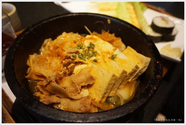 昭日堂-午間套餐-泡菜石鍋花壽司-3.JPG