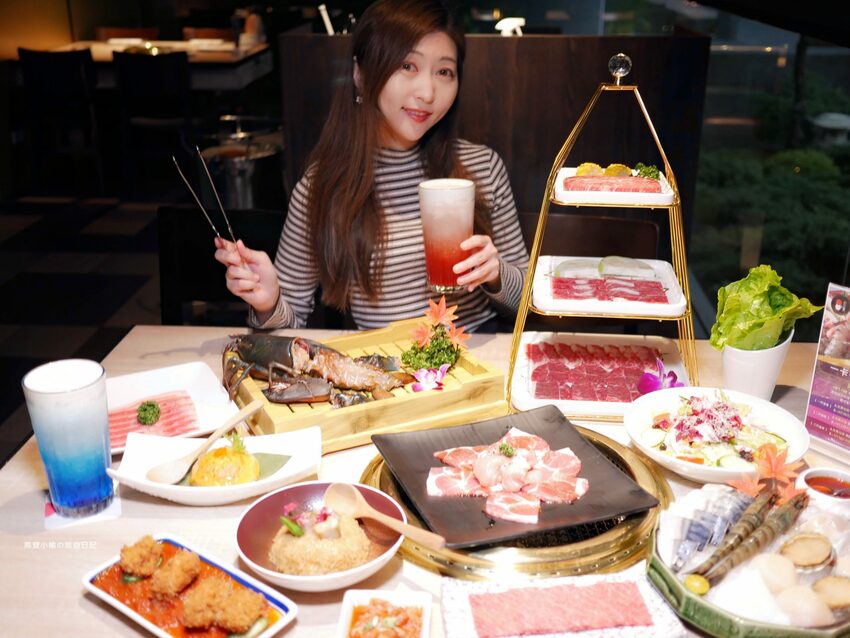 【台中南屯區美食】紅巢燒肉工房公益旗艦店,超平價雙人牛豚燒肉套餐,平日限定1180元!還可加購日本A5和牛、波士頓活龍蝦,生日壽星來店慶生送蛋糕!內文附詳細菜單價位介紹。 @熊寶小榆の旅遊日記