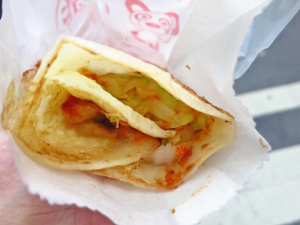 【新莊美食】蔥燒Q餅-不是蔥油餅也不是捲餅