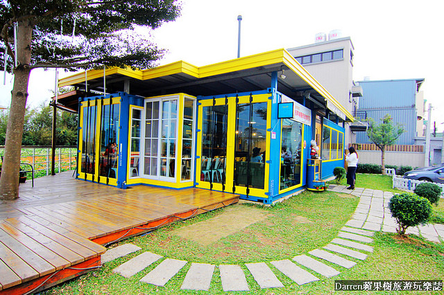 『桃園中壢異國料理』塩way義式餐坊★藍黃貨櫃屋IG網美拍照打卡美食餐廳/桃園金牌好店