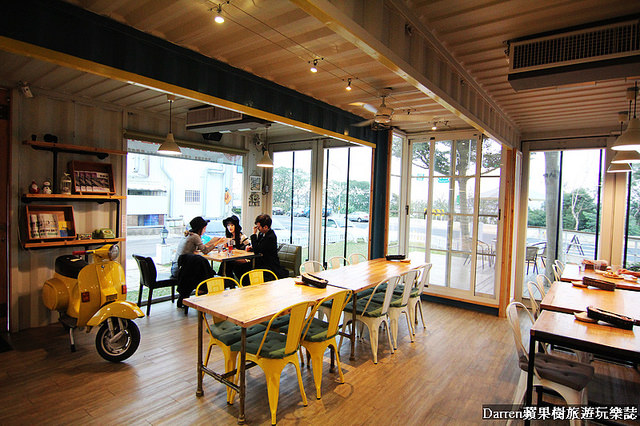 『桃園中壢異國料理』塩way義式餐坊★藍黃貨櫃屋IG網美拍照打卡美食餐廳/桃園金牌好店