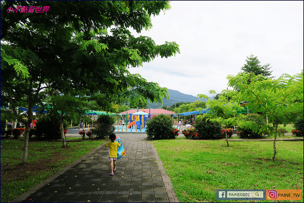 竹崎公園 兒童戲水區