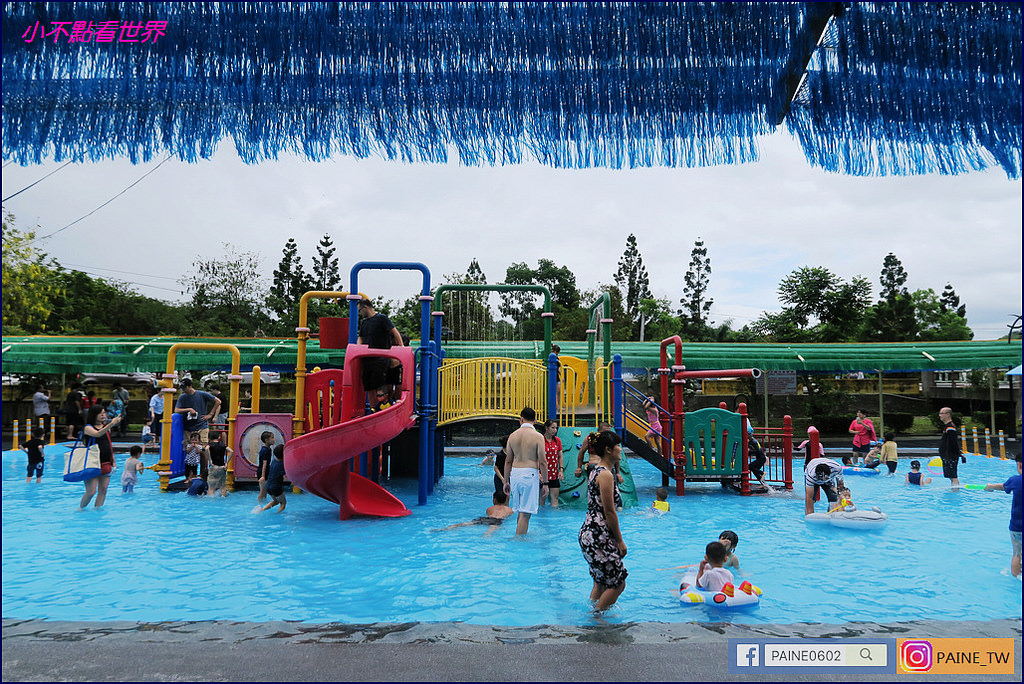 竹崎公園 兒童戲水區