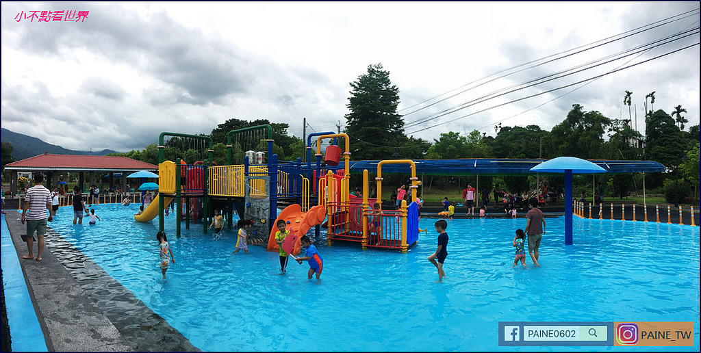 竹崎公園 兒童戲水區
