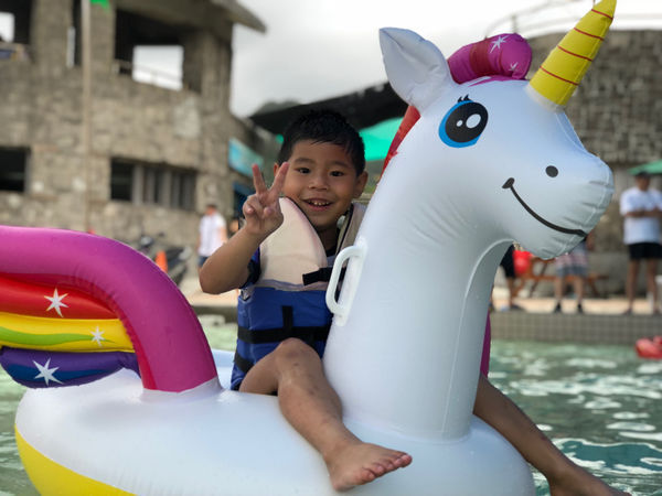 圓圓家出去玩—龍洞海洋公園,獨角獸的首航!!