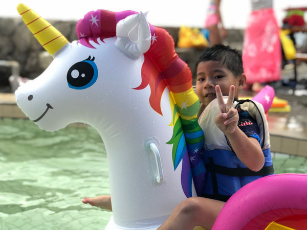 圓圓家出去玩—龍洞海洋公園,獨角獸的首航!!