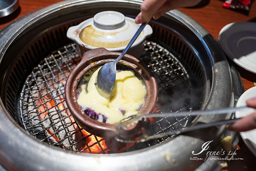 蘆洲好吃日韓燒肉就是它！滿滿大蒜和鹽蔥捲入肉片爆好吃，起司地瓜、起司芋頭拜託一定要吃 @Irene's 食旅．時旅